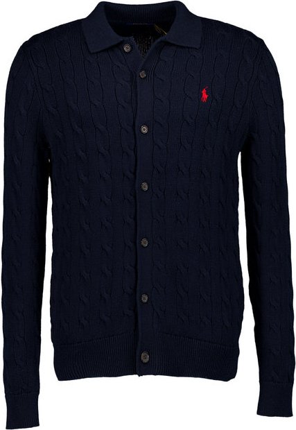 Thumbnail - Polo Ralph Lauren Herren Cardigan blau unifarben