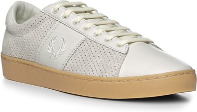 Fred Perry Herren Sneaker weiß Velours