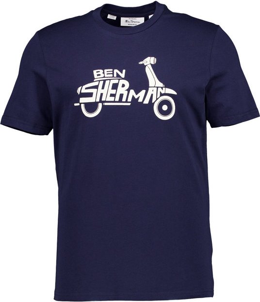 Ben Sherman Herren T-Shirt blau