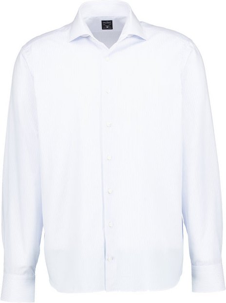 van Laack Herren Hemd blau gestreift