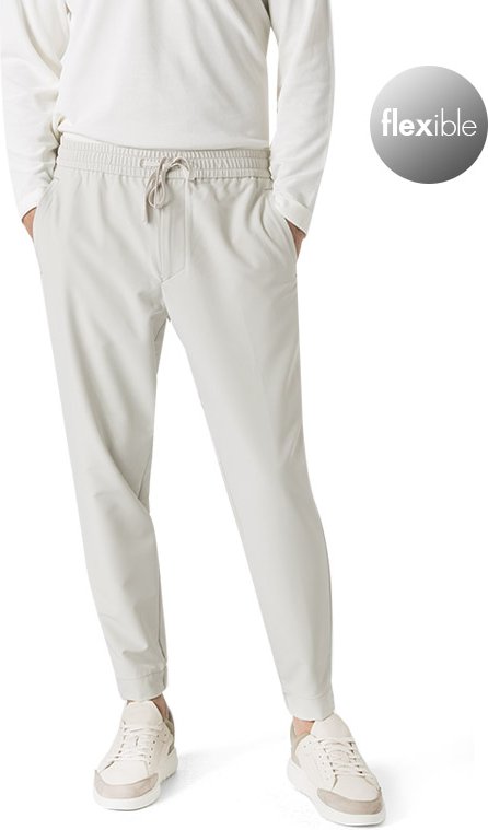 BOSS Green Herren Funktionshose beige