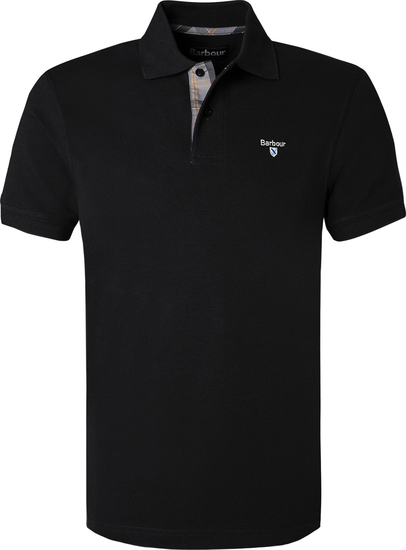 Barbour Herren Pique-Polo schwarz