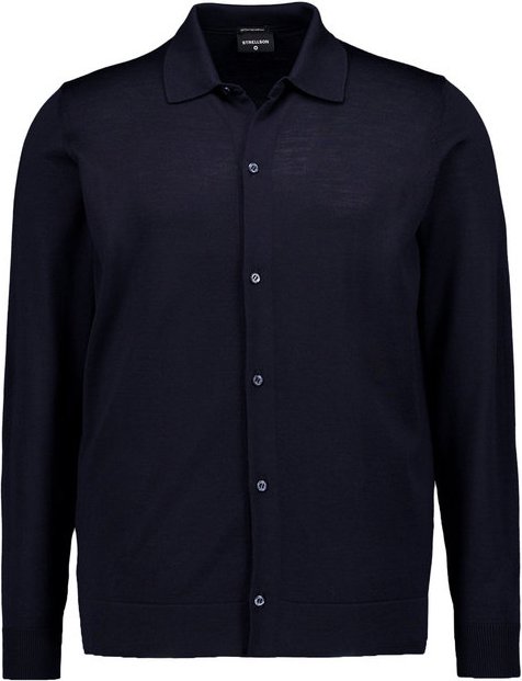 Thumbnail - Strellson Herren Cardigan blau unifarben
