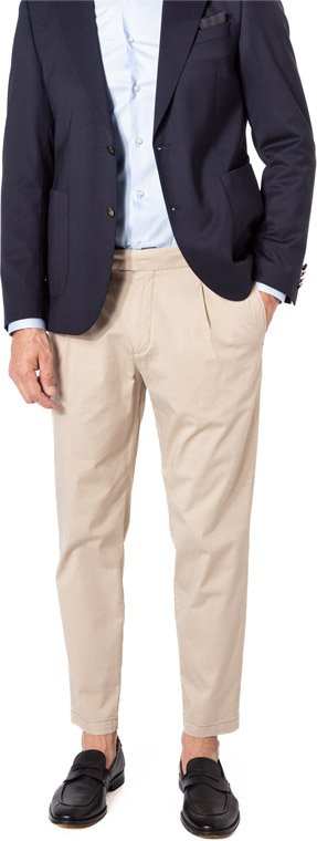 CINQUE Herren Bundfaltenhose beige