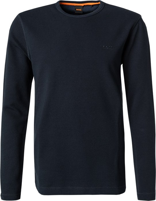Thumbnail - BOSS Orange Herren Longsleeve blau