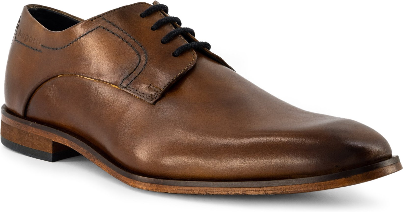 Thumbnail - bugatti Herren Derby braun Glattleder