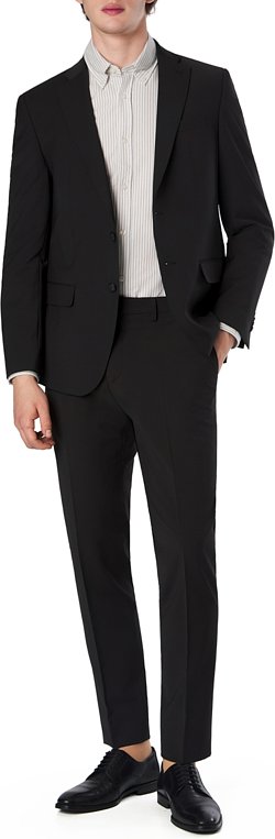 Pierre Cardin Herren Anzug schwarz