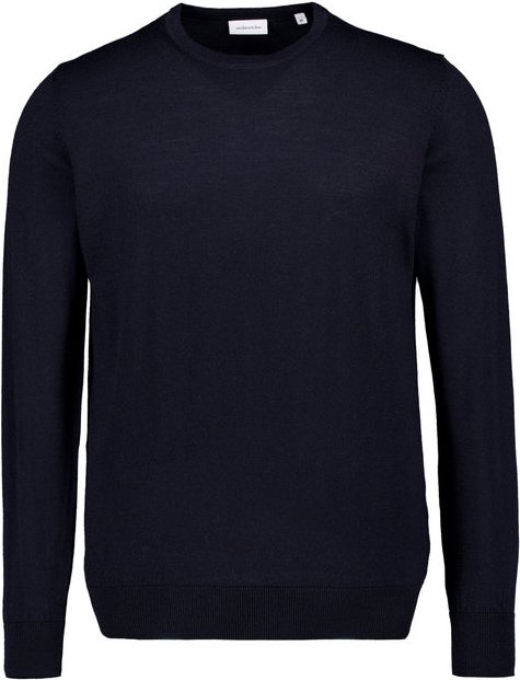 Seidensticker Herren Pullover blau unifarben