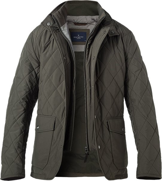 HACKETT Herren Jacken grün unifarben
