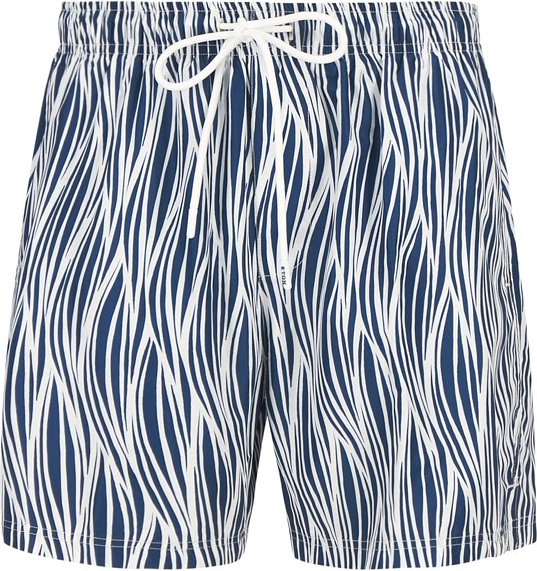 ETON Herren Badeshorts blau Gemustert