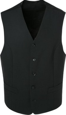 Thumbnail - DIGEL Herren Weste schwarz Comfort Fit