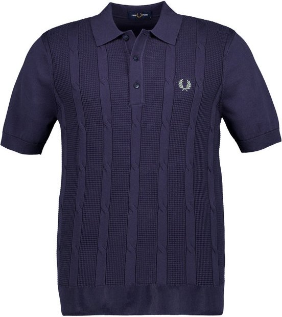 Fred Perry Herren Polo-Shirt blau