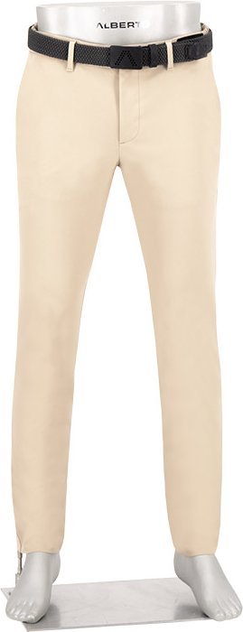 Alberto Herren Hosen beige Slim Fit