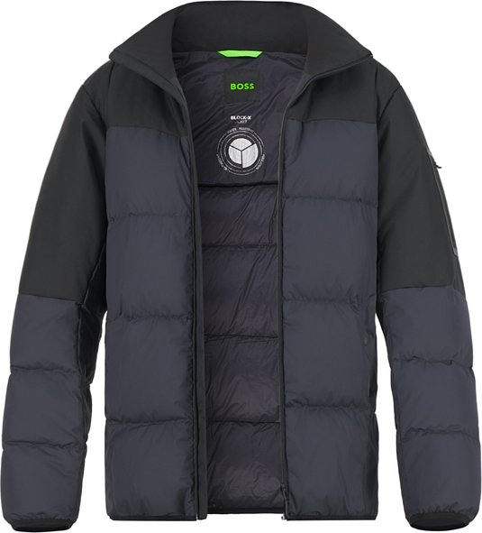 BOSS Green Herren Jacken blau unifarben