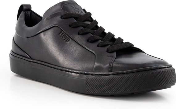 LLOYD Herren Sneaker schwarz Glattleder