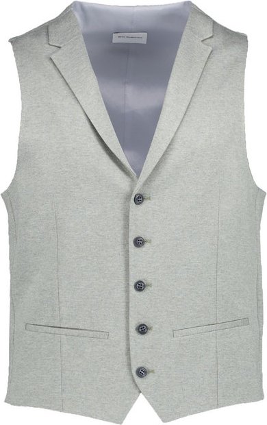 ROY ROBSON Herren Weste grün meliert