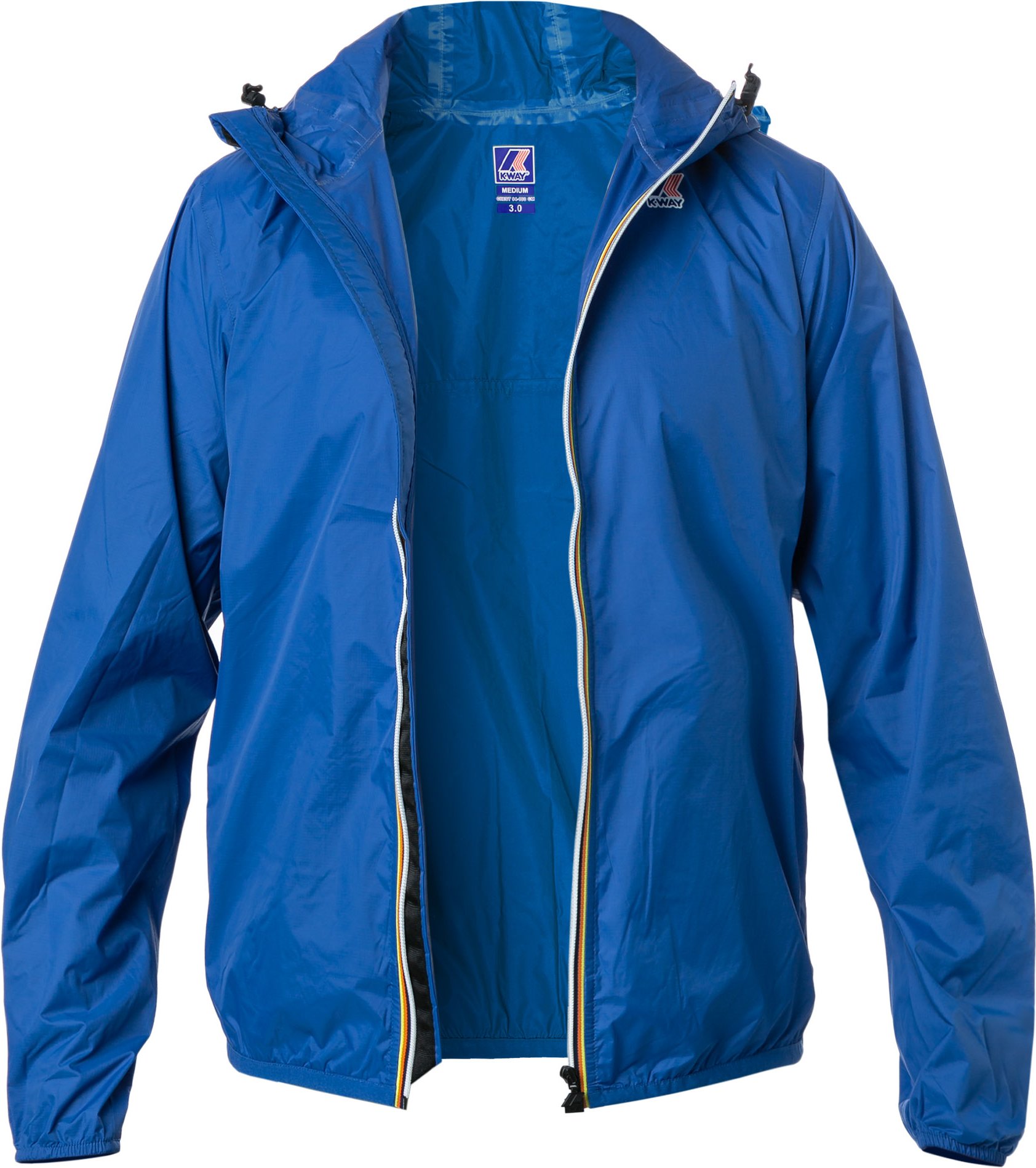 K-WAY Herren Regenjacke blau unifarben