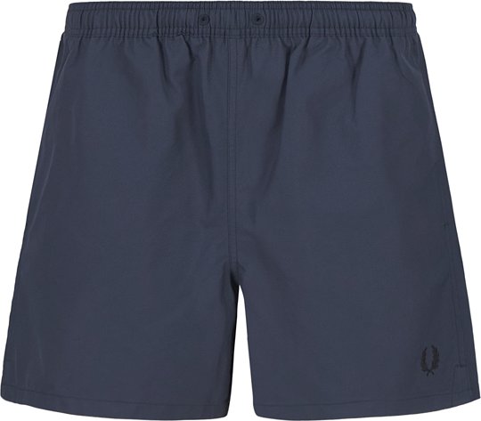 Fred Perry Herren Badeshorts blau unifarben