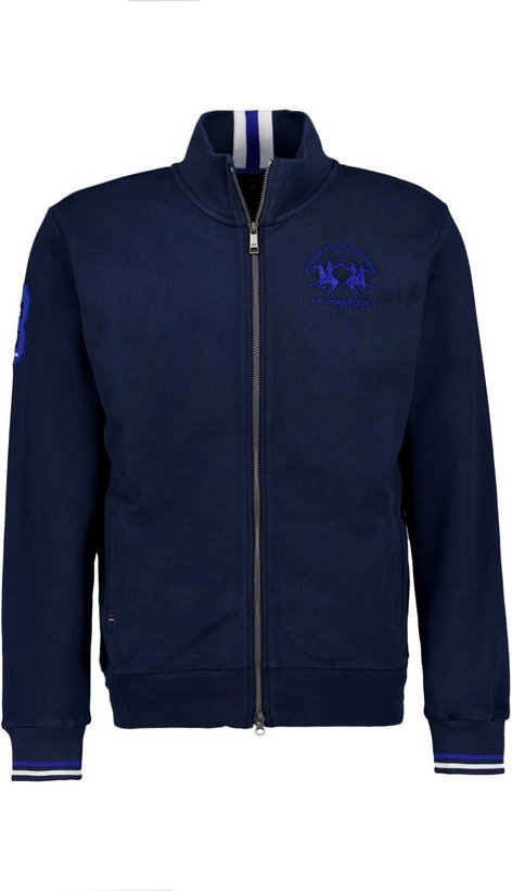 Thumbnail - LA MARTINA Herren Pullover blau unifarben