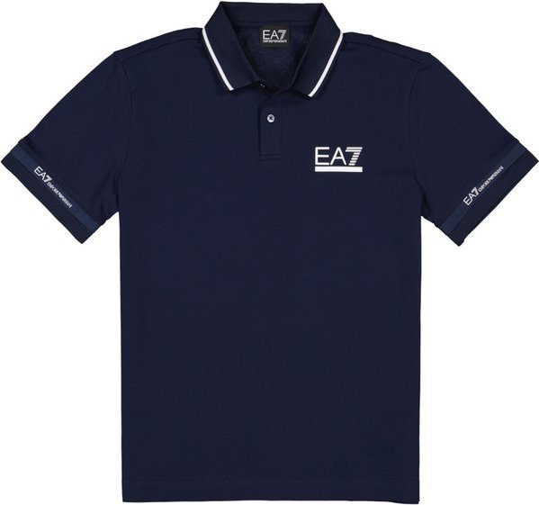 EA7 Herren Polo-Shirt blau