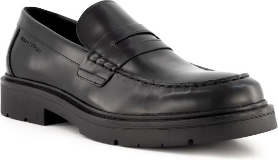 Thumbnail - Marc O'Polo Herren Loafer schwarz Glattleder