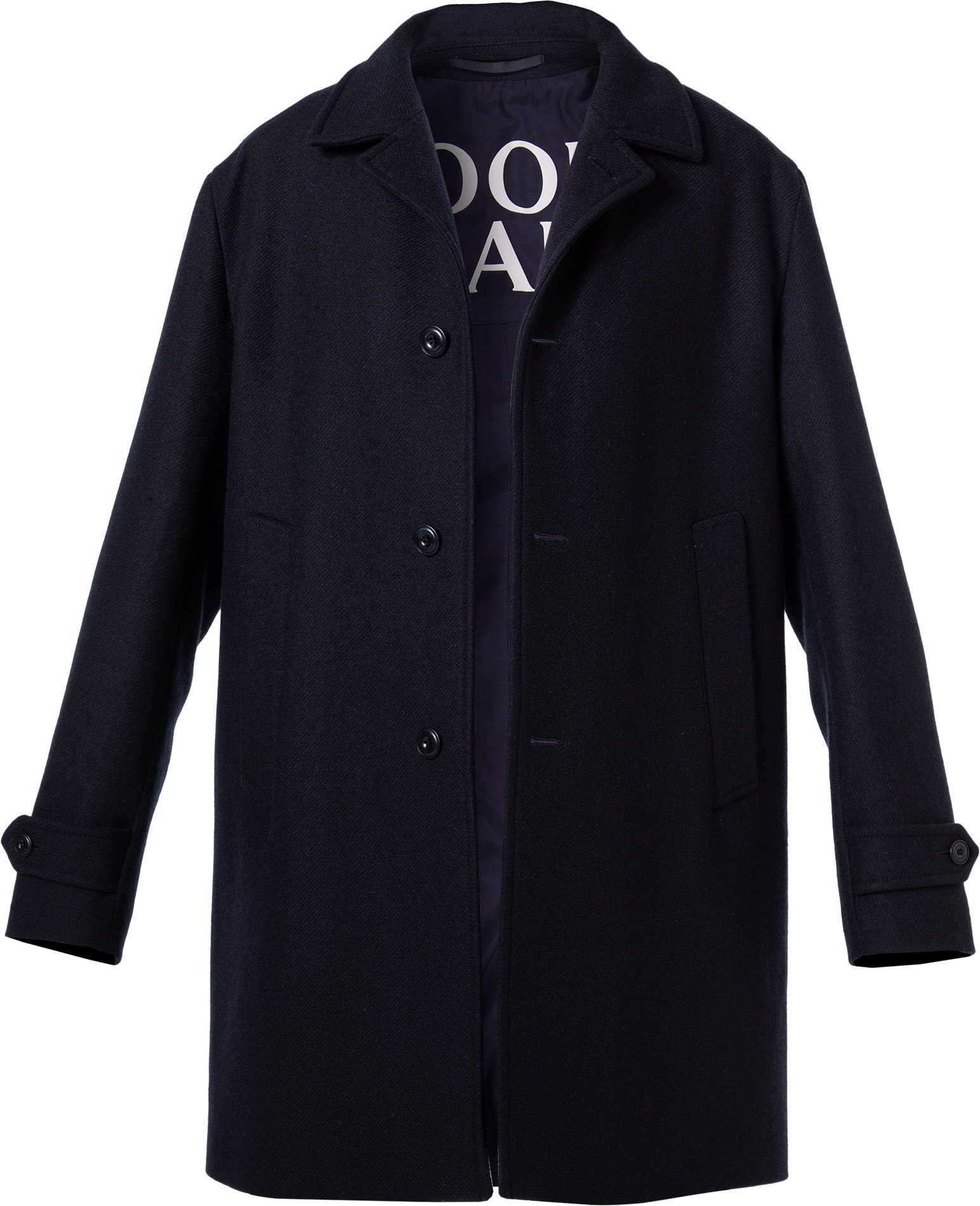 JOOP! Herren Mantel blau unifarben