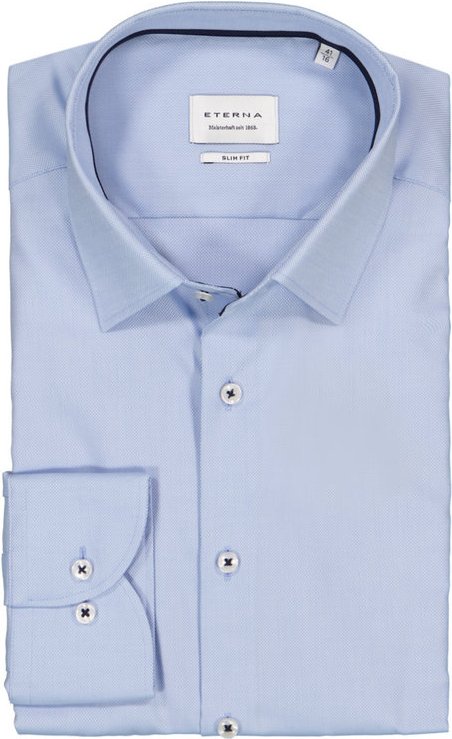 ETERNA Herren Hemd blau