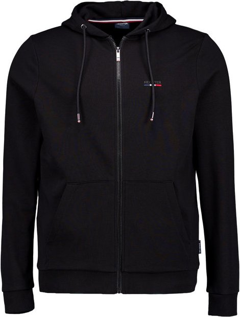 Thumbnail - HECHTER PARIS Herren Sweatjacke schwarz unifarben