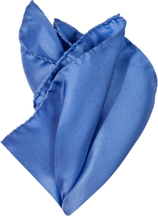 Ascot Herren Einstecktuch blau