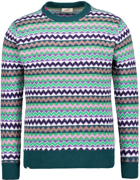 BOB Herren Pullover mehrfarbig Gemustert