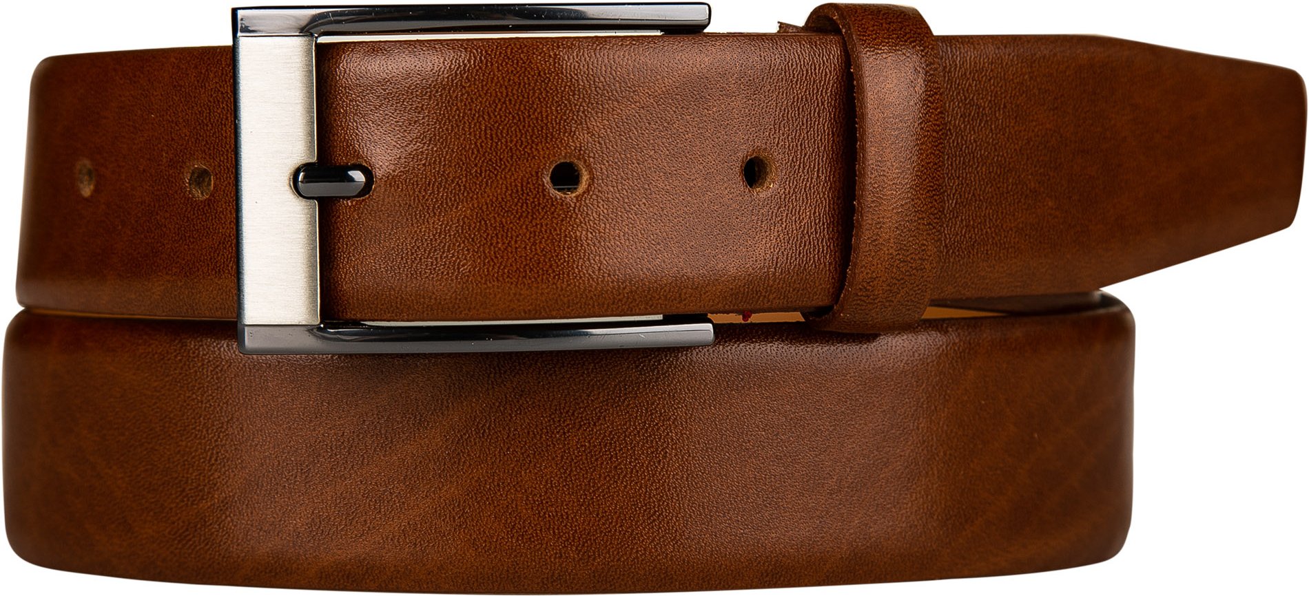 Pierre Cardin Herren Gürtel braun Glattleder