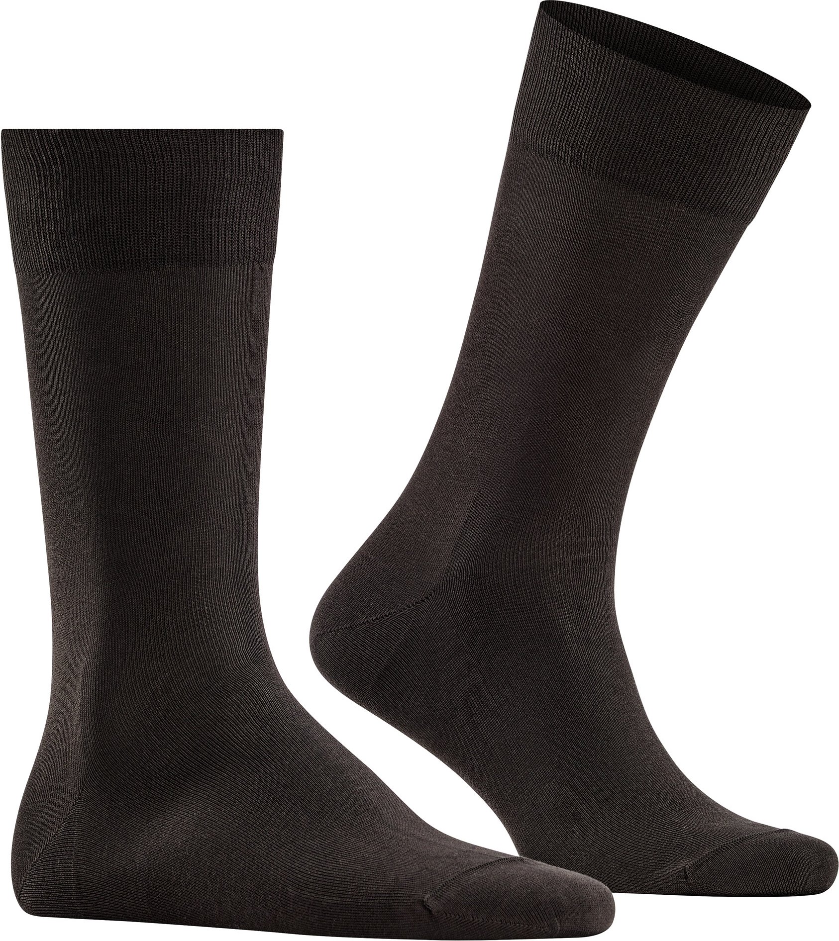 Thumbnail - Falke Herren Socken braun Baumwolle & Mix unifarben