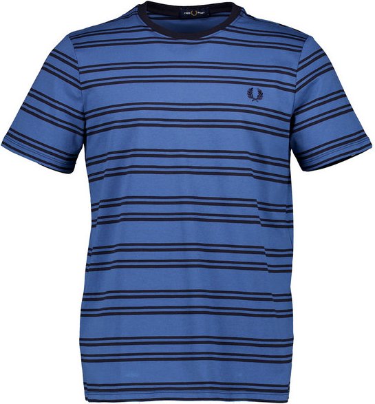 Fred Perry Herren T-Shirt blau gestreift