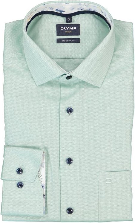 OLYMP Herren Hemd grün
