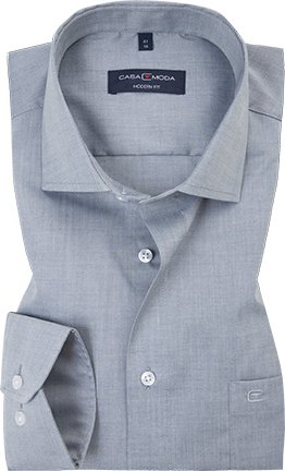 Thumbnail - CasaModa Herren Hemd grau