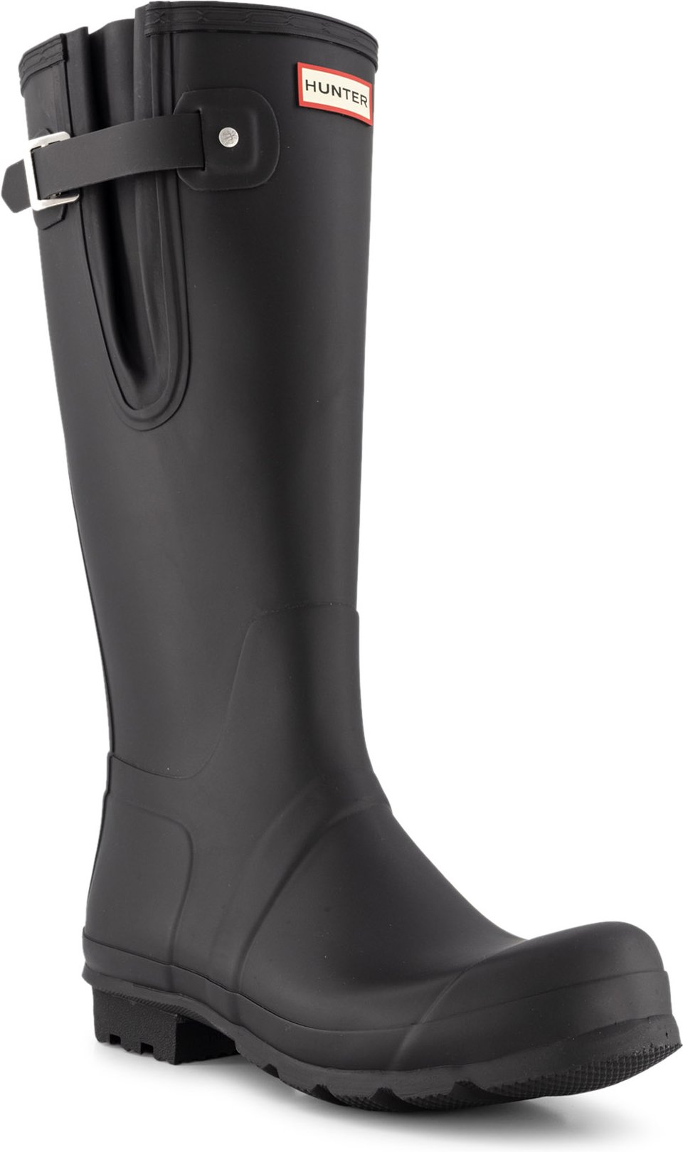 HUNTER Herren Gummistiefel grau Gummi