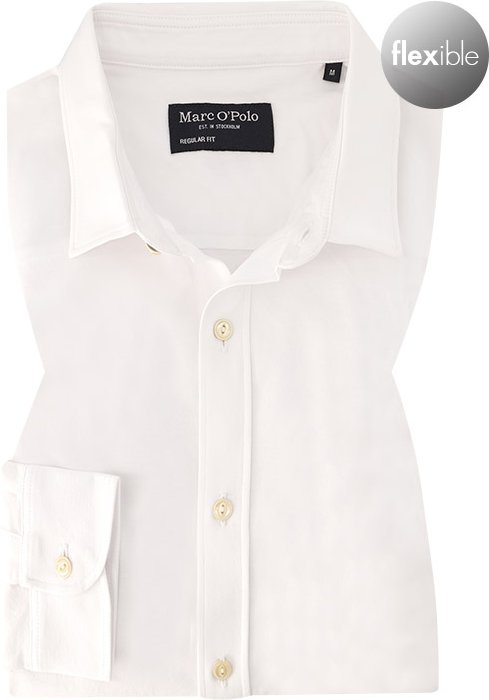 Thumbnail - Marc O'Polo Herren Hemd weiß