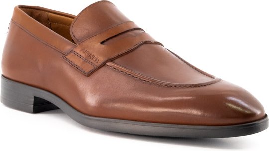 AIGNER Herren Schuhe braun, cognac Glattleder