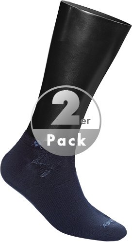 Burlington Herren Socken blau Baumwolle & Mix