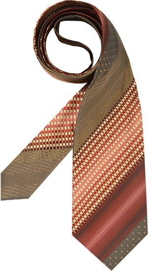 Thumbnail - MISSONI Herren Krawatte rot Bunt