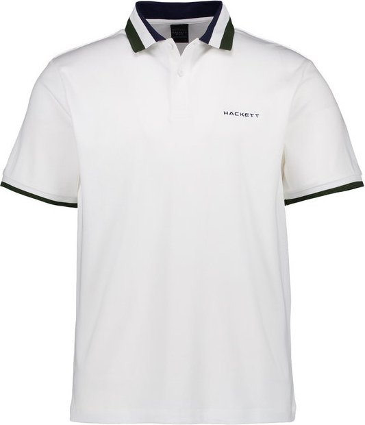 HACKETT Herren Polo-Shirt weiß