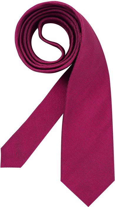 Ascot Herren Krawatte rosa unifarben