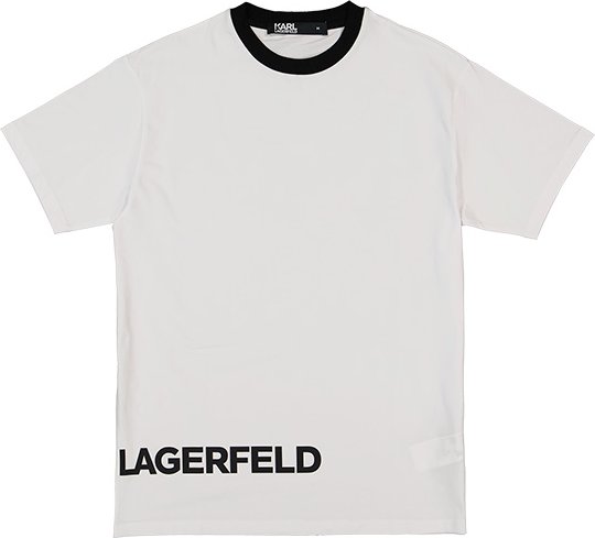 KARL LAGERFELD Herren T-Shirt weiß