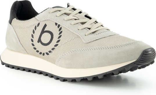 bugatti Herren Schuhe grau Velours