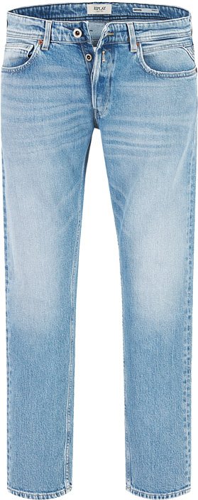Thumbnail - Replay Herren Jeans blau Straight Fit