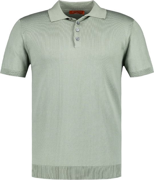 DANIELE FIESOLI Herren Polo-Shirt grün