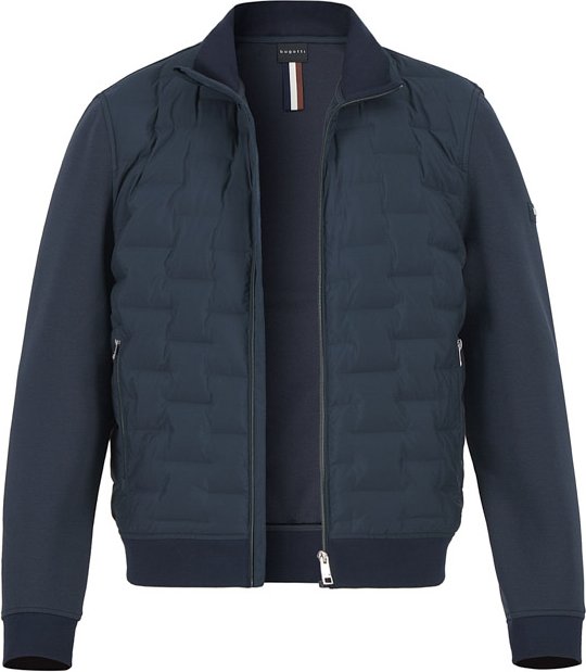 bugatti Herren Jacke blau unifarben