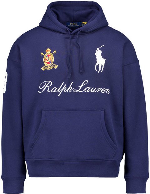 Polo Ralph Lauren Herren Hoodie blau unifarben