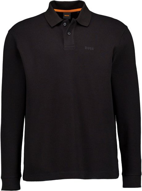Thumbnail - BOSS Orange Herren Polo-Shirt schwarz