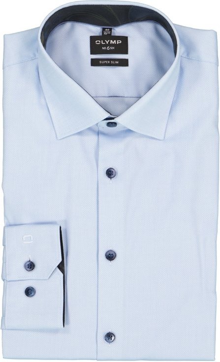 Thumbnail - OLYMP Herren Hemd blau Slim Fit
